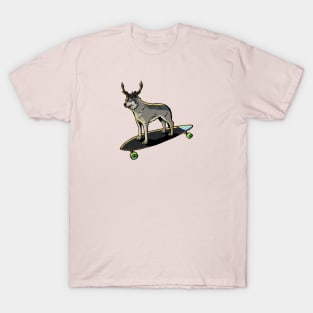 The Antlered Wolf x Summer - Skate Hour T-Shirt